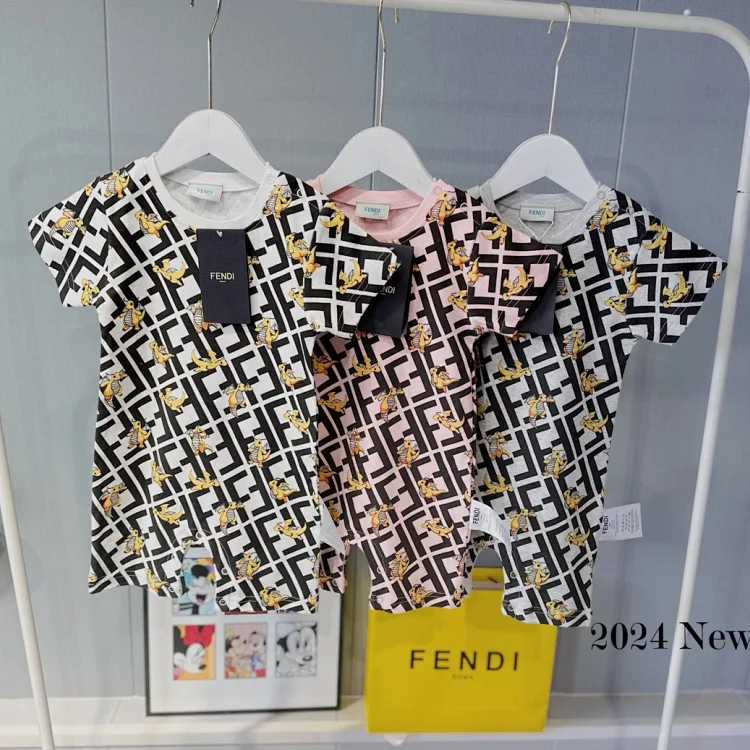 Fendi Fendi Child's One-piece Shorts Suit