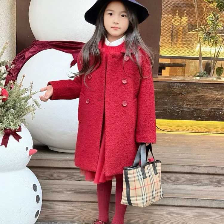 Burberry Burberry Girls' Wool Coat