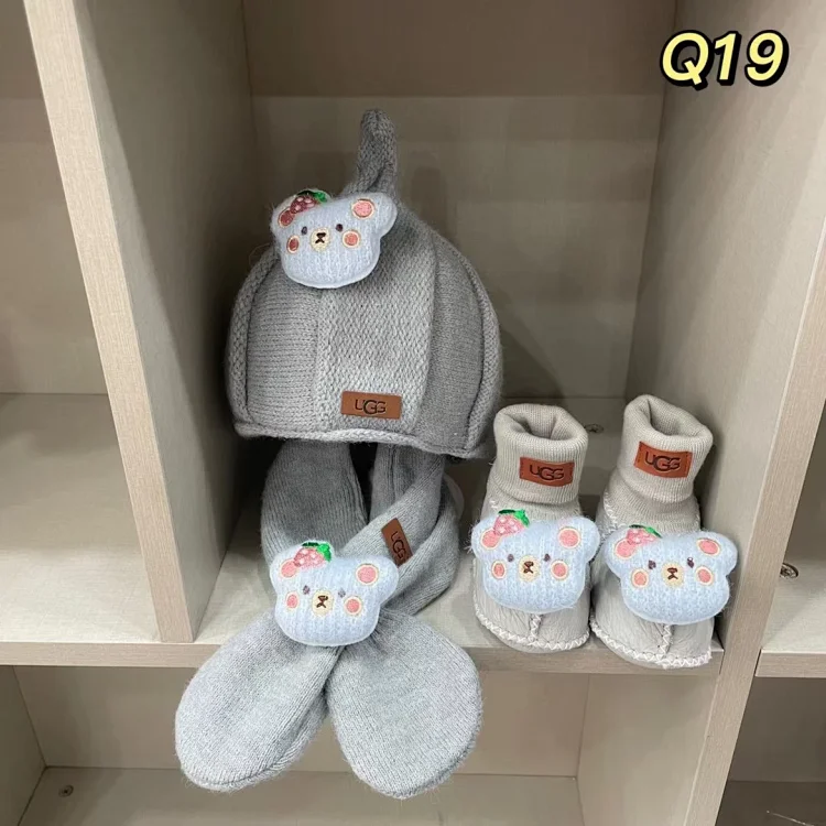 UGG UGG Hat + Scarf + Shoes