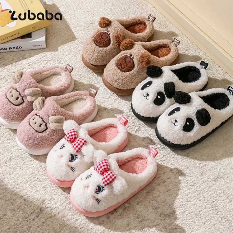 Zubaba Children's Cotton Slippers