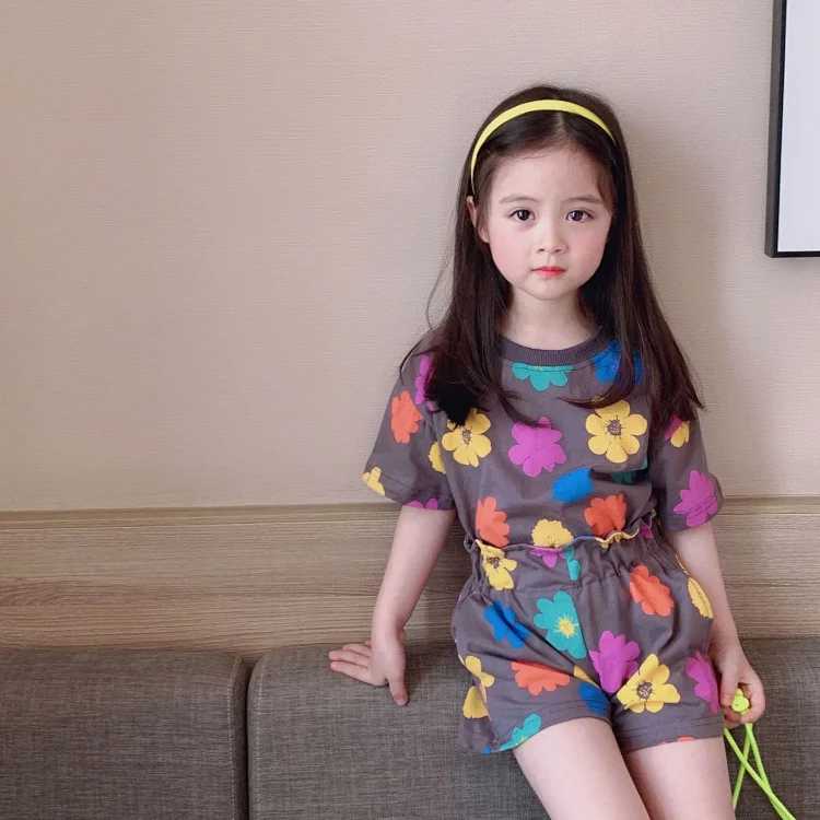 Children's Floral Top + Shorts