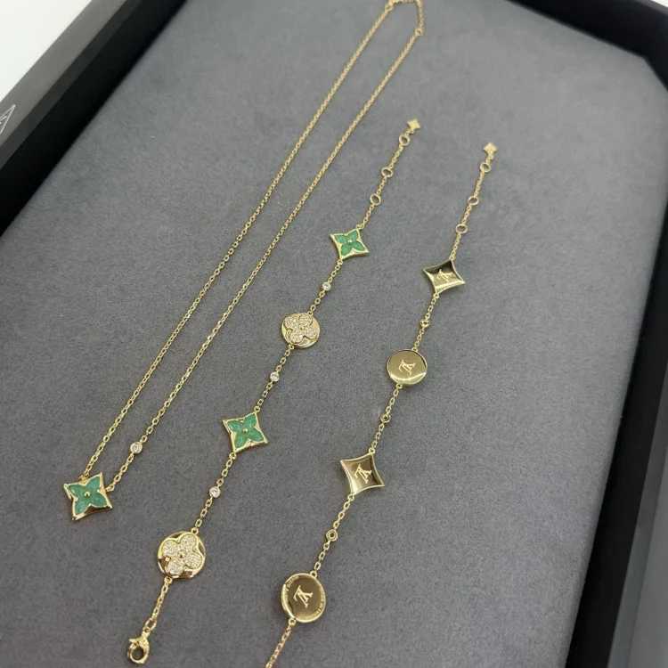 Louis Vuitton Louis Vuitton Bracelet+necklace
