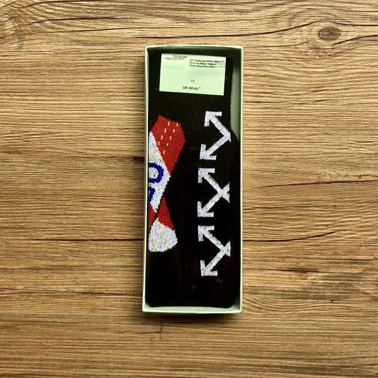Off-White Off White Mid-calf Socks