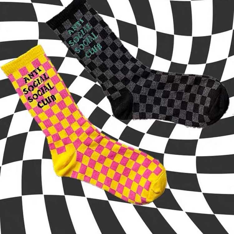 ANTI SOCIAL Mid-calf Socks