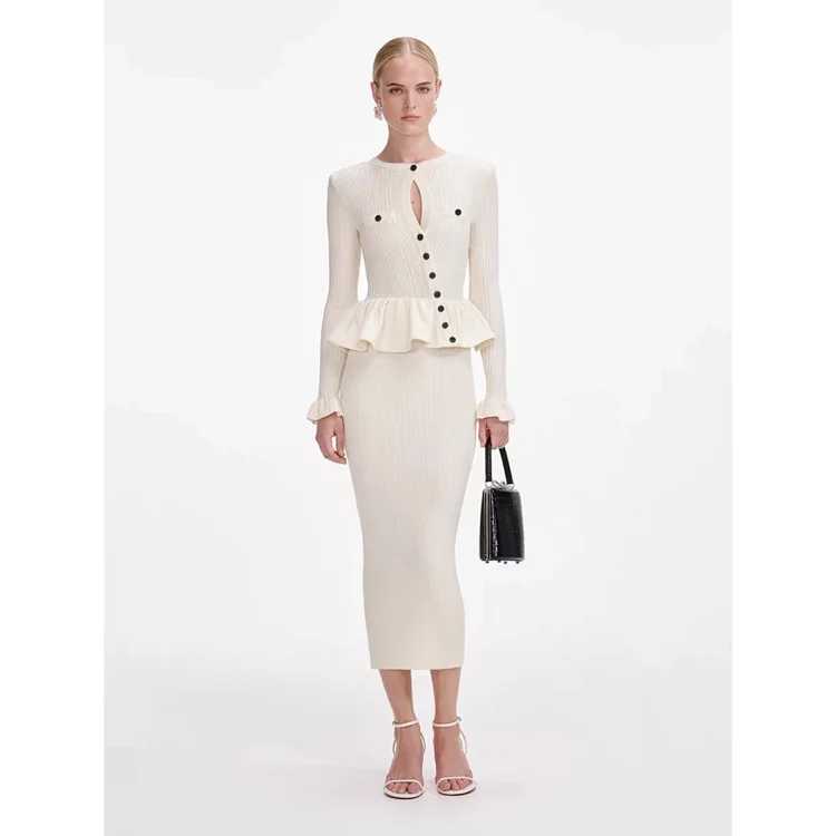 Self-Portrait Knitted Dress