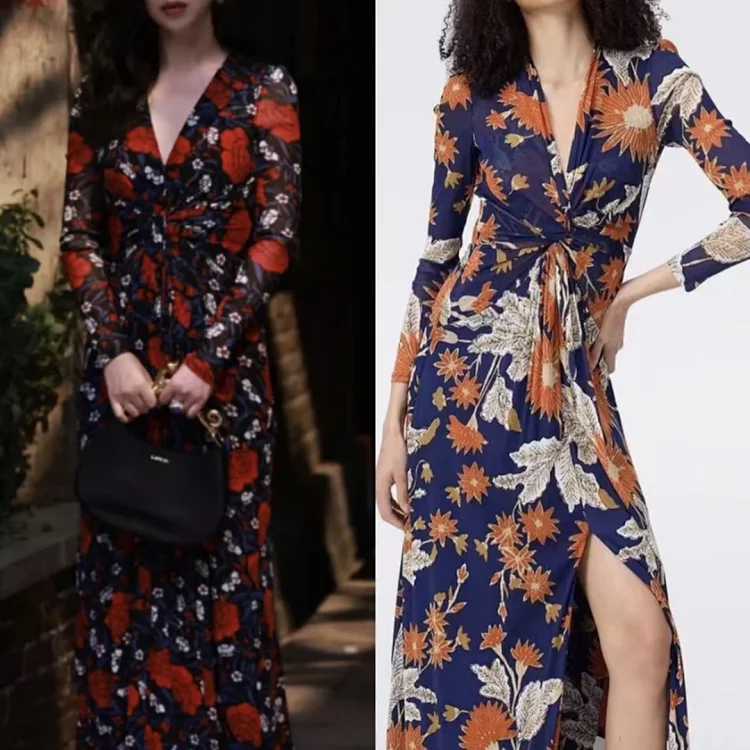 DVF Long Dress