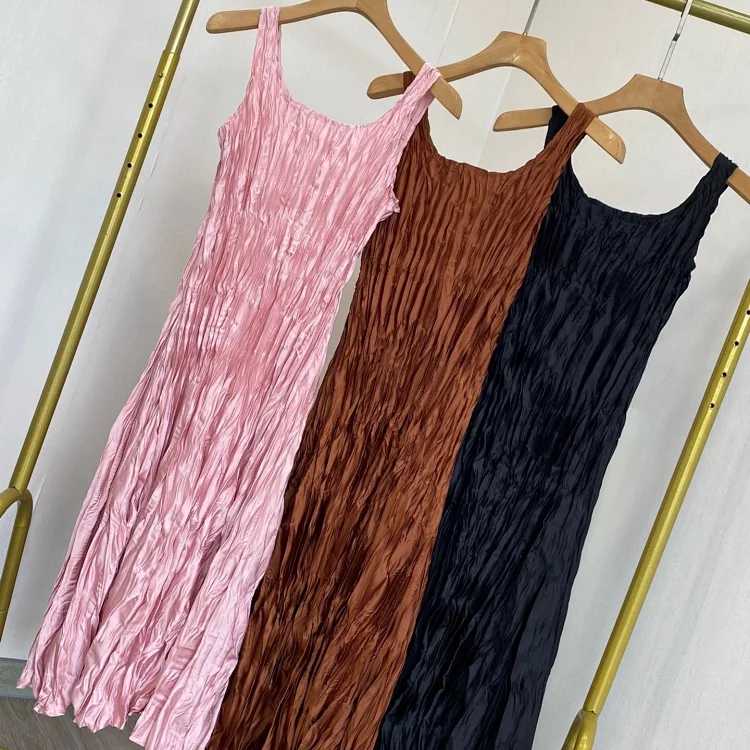 Women's Pleated Vest Dress