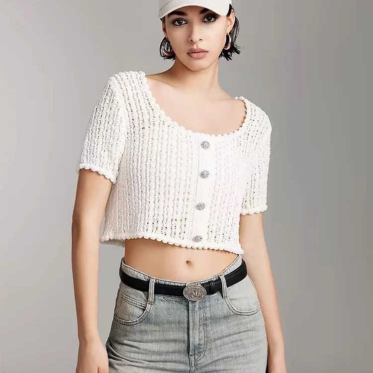 Miss Short-sleeved Cardigan