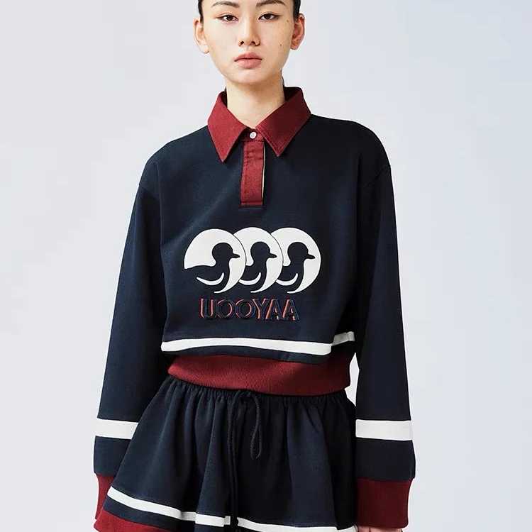 Women's Polo Sweatshirt
