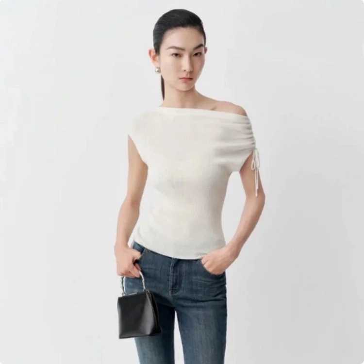 Knitted Waist Sweater
