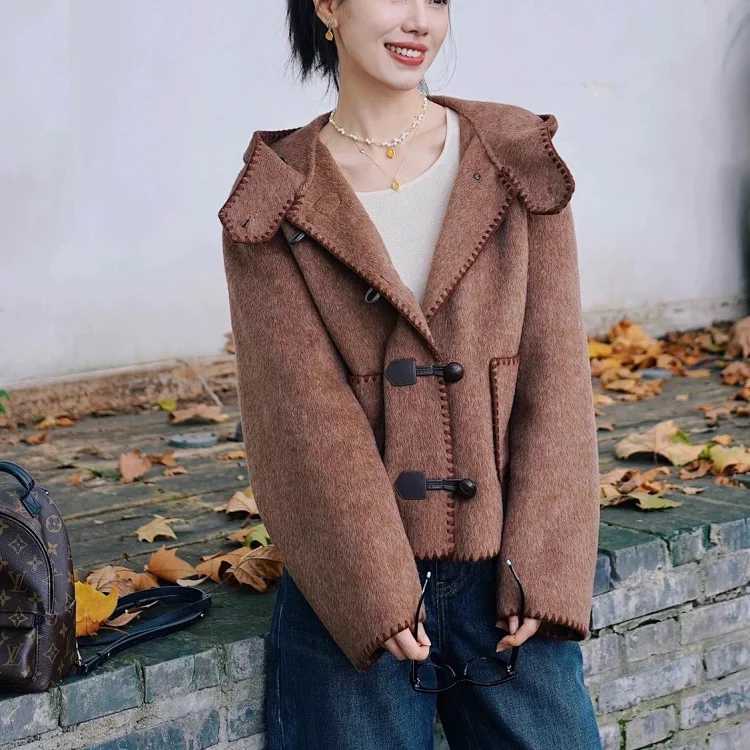 Overcoat Hooded Jacket