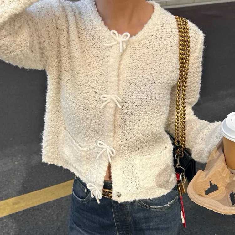 Knitted Cardigan Sweater