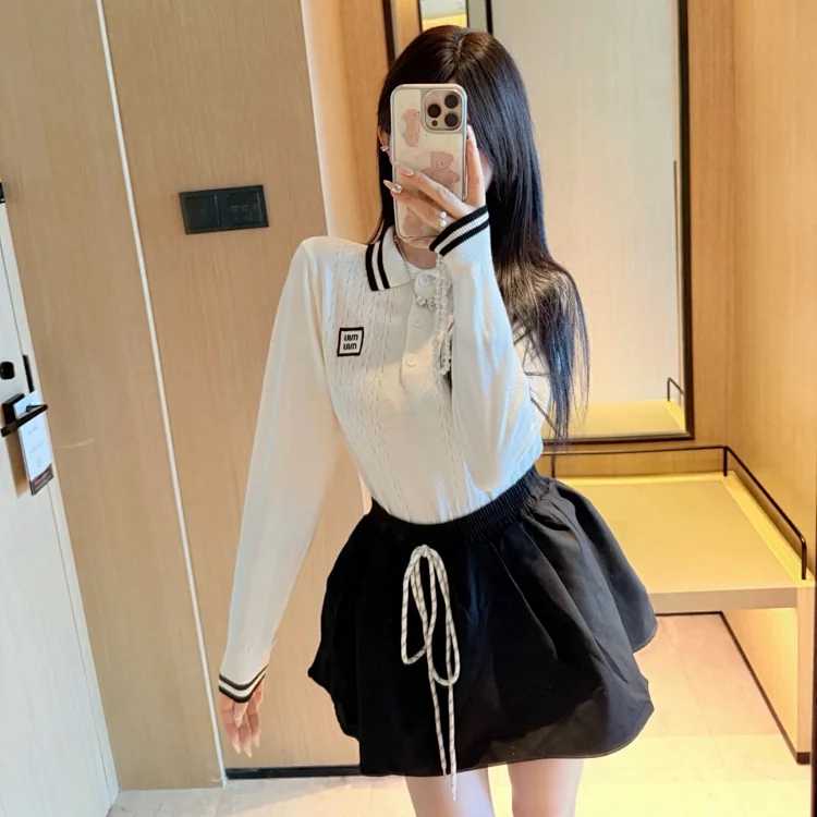 Miu Miu Miumiu Polo Sweater