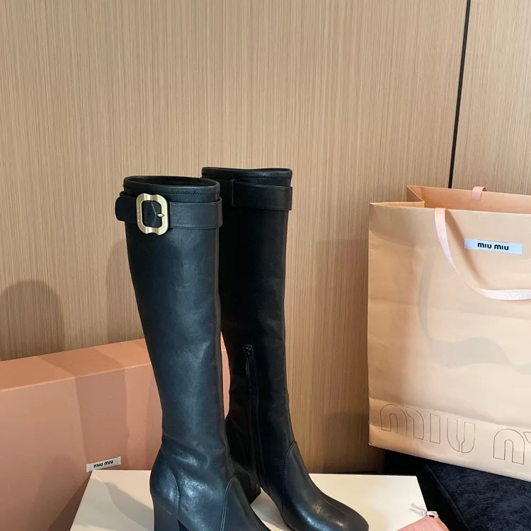 Miu Miu Miumiu Knee-high Boots