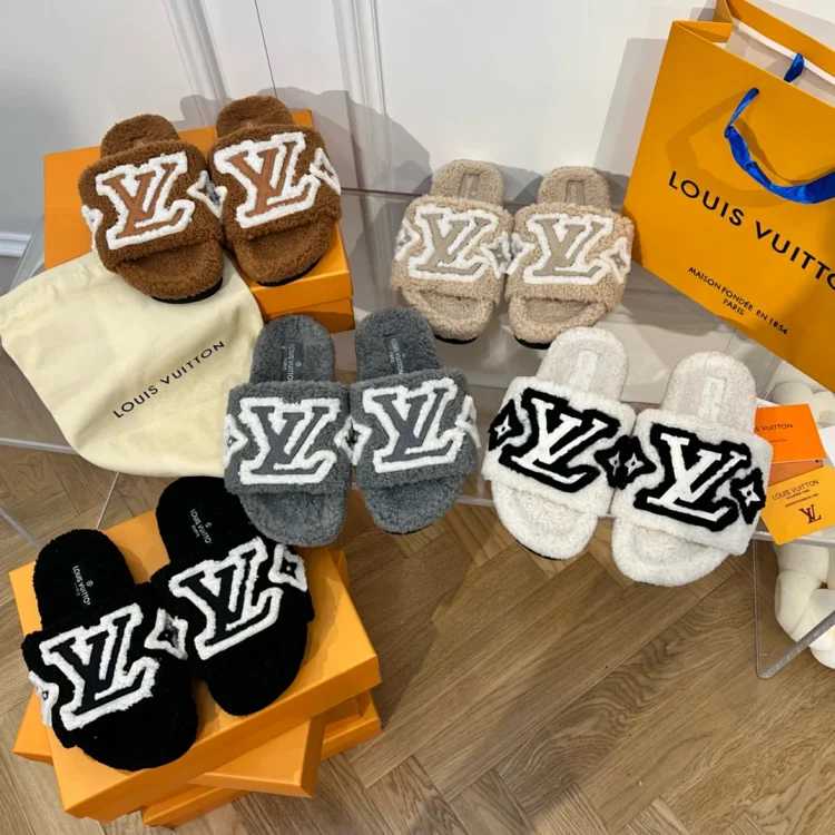 Louis Vuitton Louis Vuitton Cotton Slippers