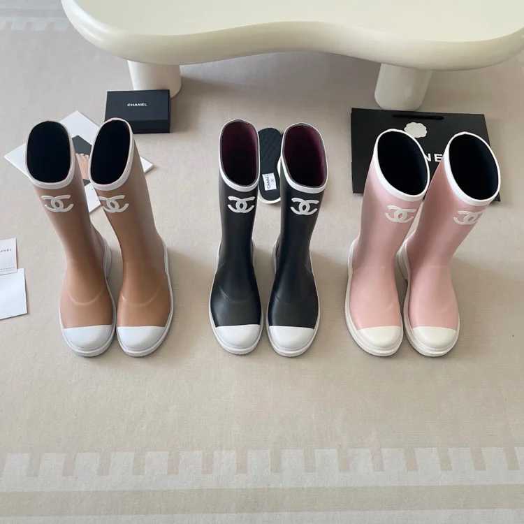 Chanel Chanel Rain Boots