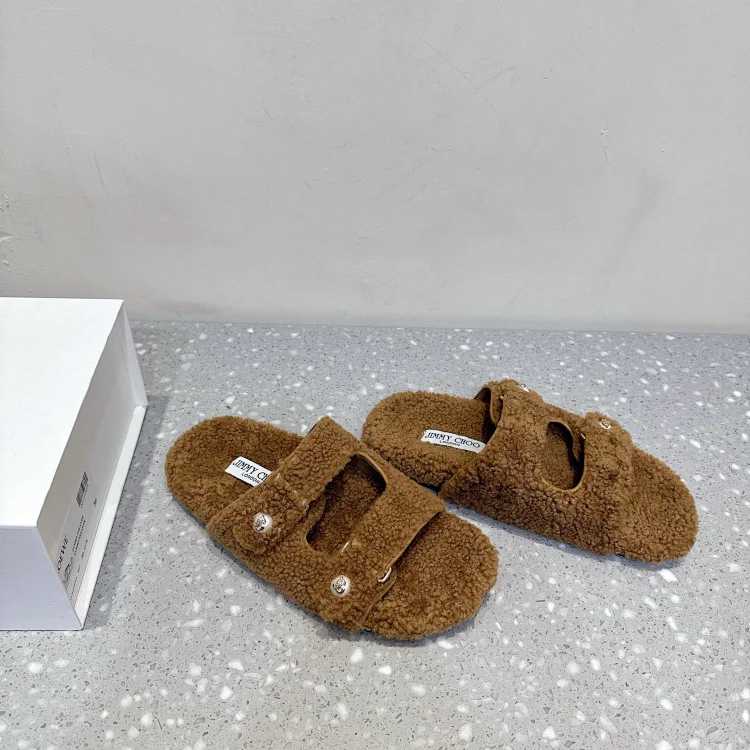 Jimmy Choo Jimmy Choo Cotton Slippers