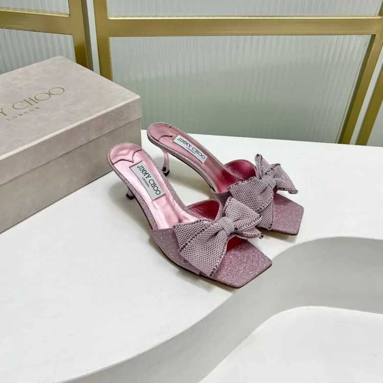 Jimmy Choo Jimmy Choo High-heeled Slippers