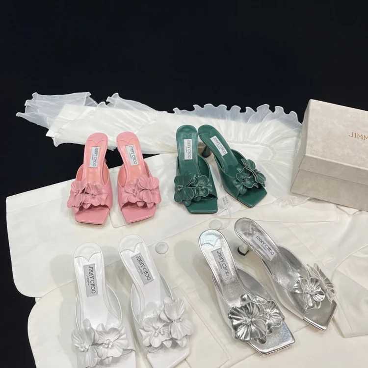 Jimmy Choo Jimmy Choo High-heeled Slippers