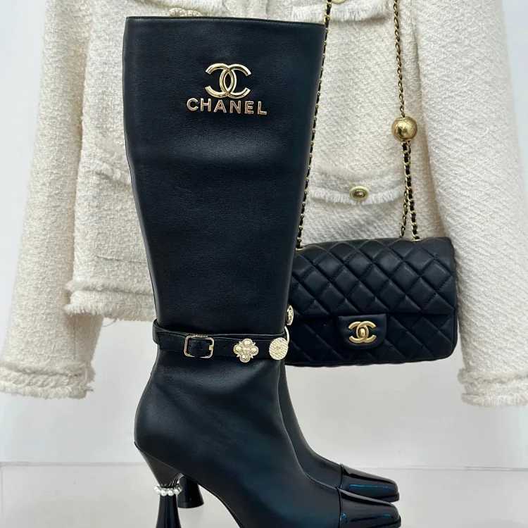Chanel Chanel High-heeled Boots
