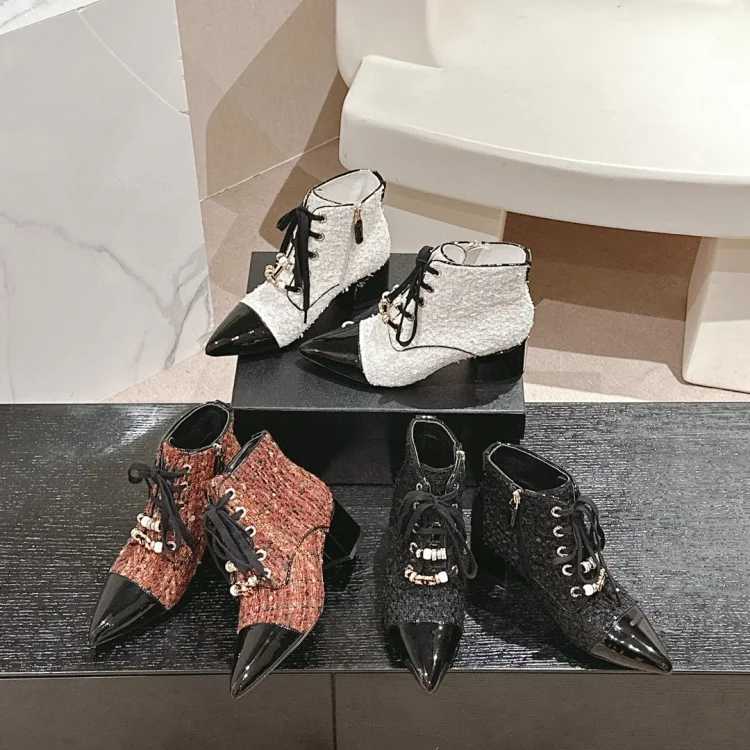 Chanel Chanel High-heeled Boots