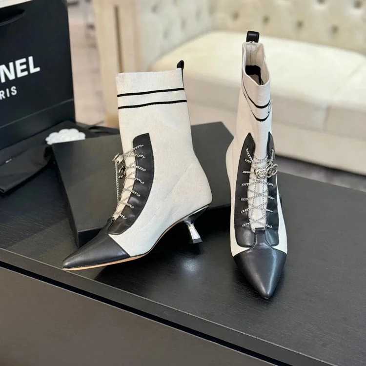 Chanel Chanel High-heeled Boots