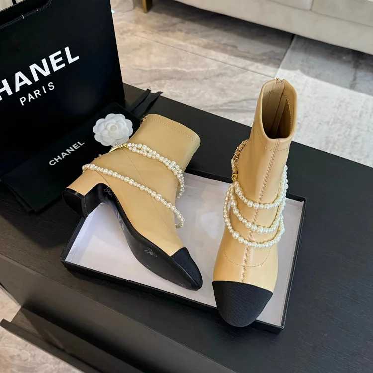 Chanel Chanel High-heeled Boots