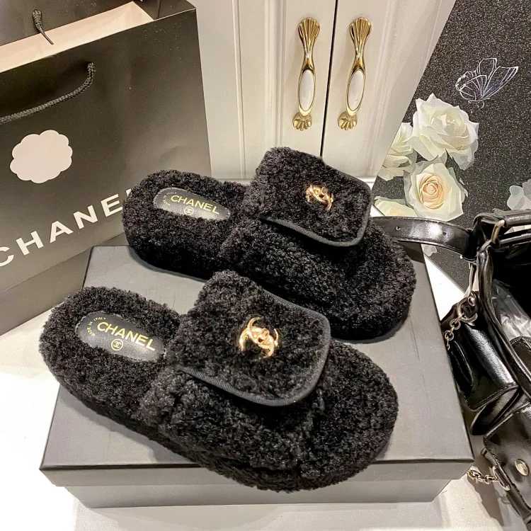 Chanel Chanel Cotton Slippers