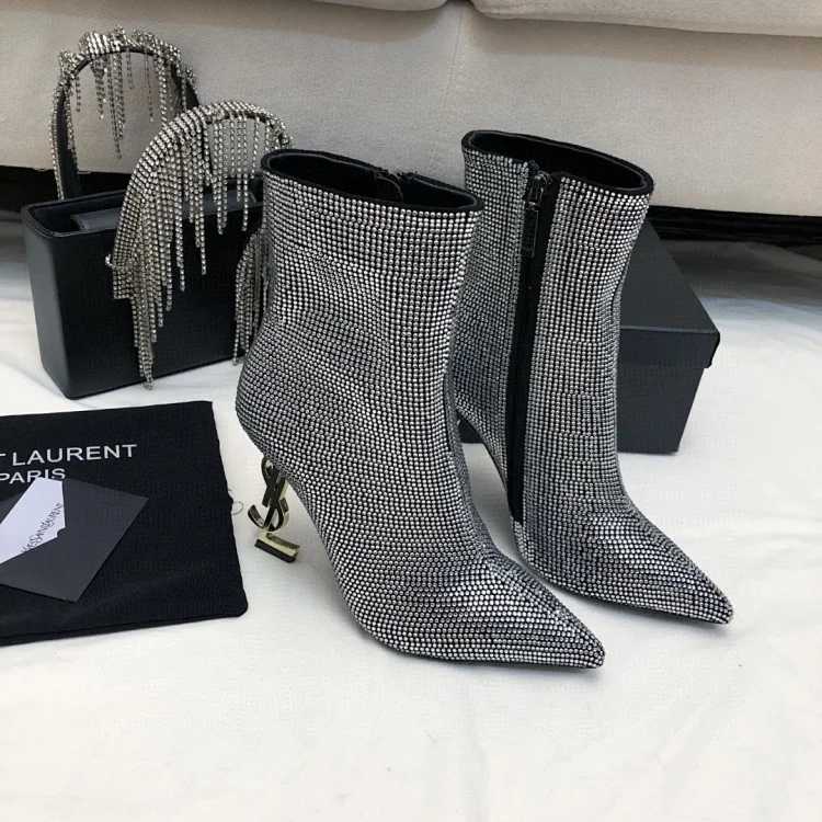 Saint Laurent Saint Laurent High-Heeled Boots