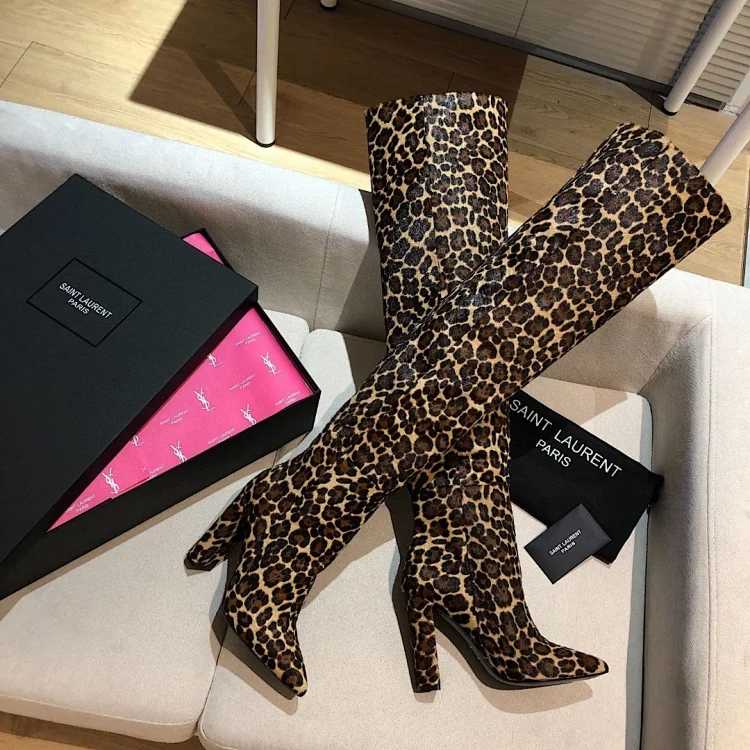 Saint Laurent Saint Laurent Long High-Heeled Boots