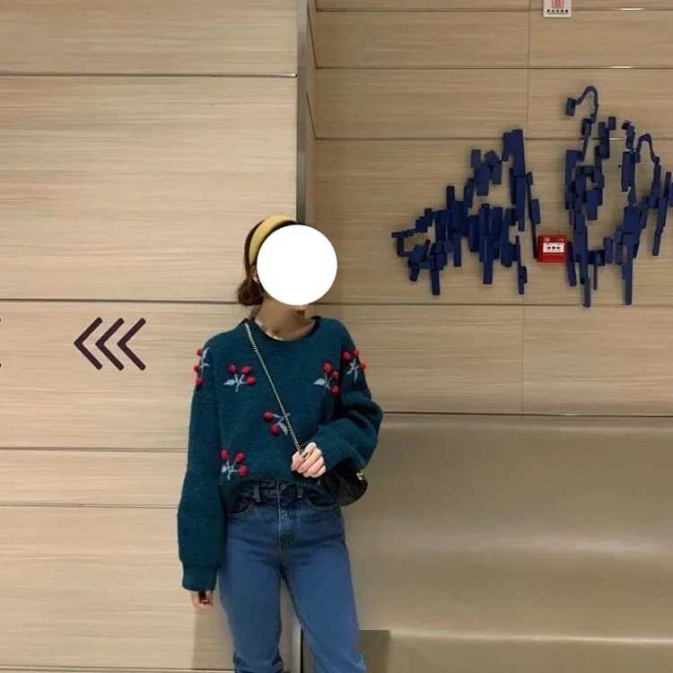 Women's Cherry Sweater